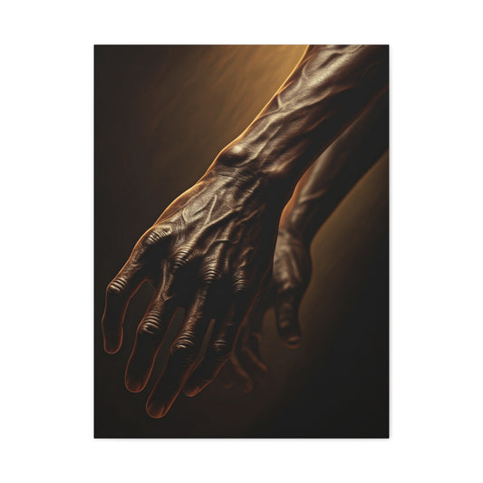 Echoes of Resilience Hand Study Wall Art & Canvas Prints