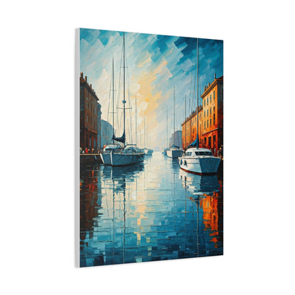 Golden Harbor Reflections Wall Art & Canvas Prints