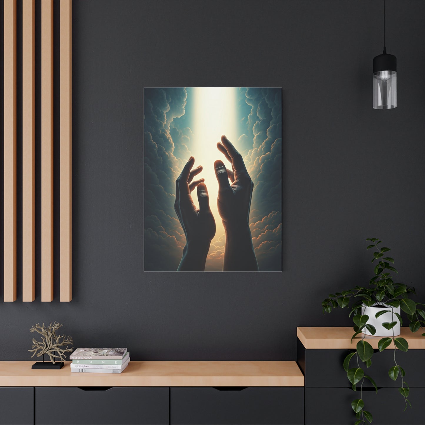 Hands Toward the Divine Wall Art & Canvas Prints