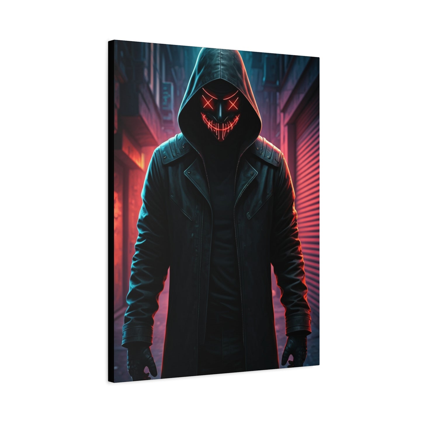 Crimson Smile Night Enforcer Wall Art & Canvas Prints