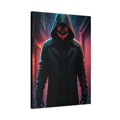 Crimson Smile Night Enforcer Wall Art & Canvas Prints