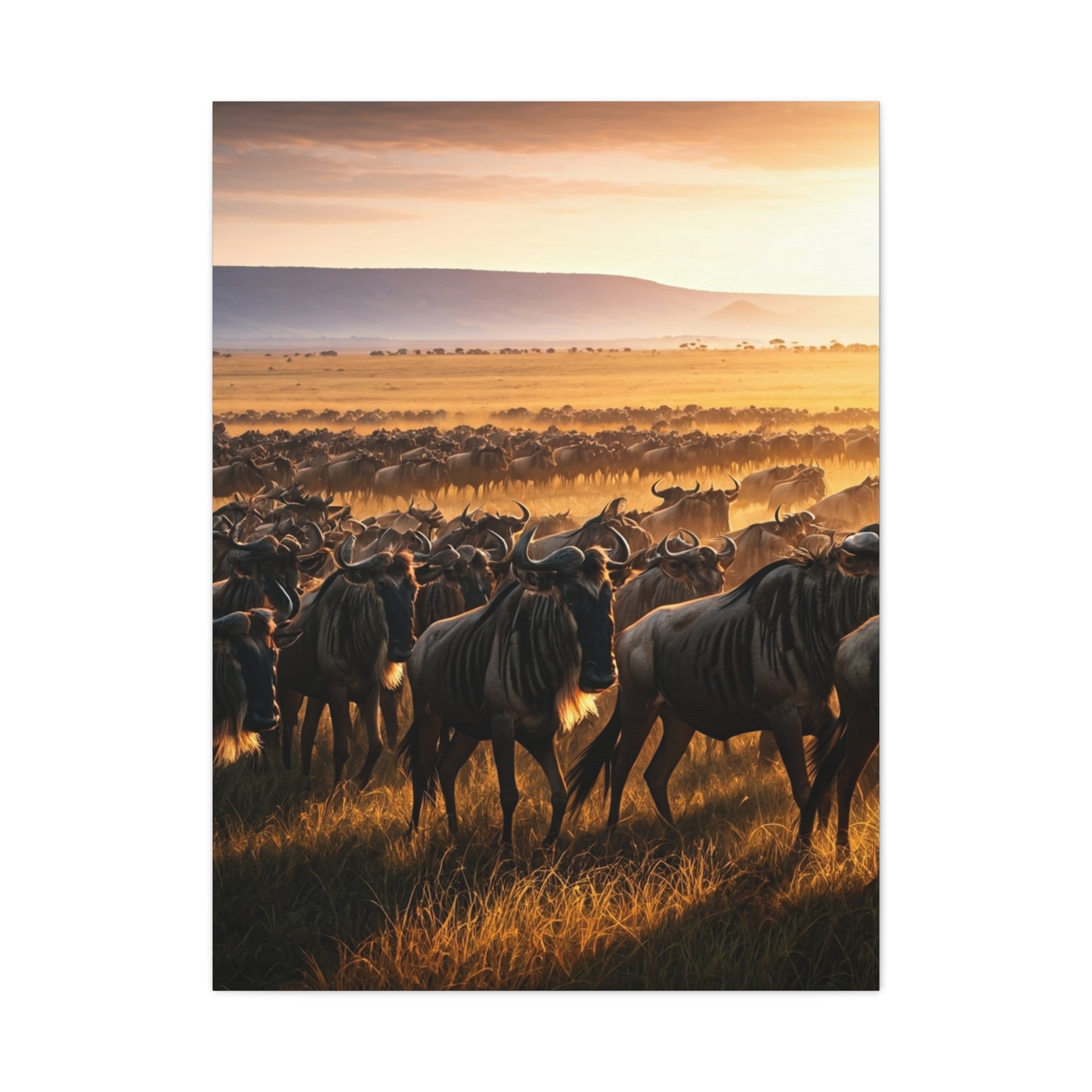 Great Migration Dawn Wall Art & Canvas Prints