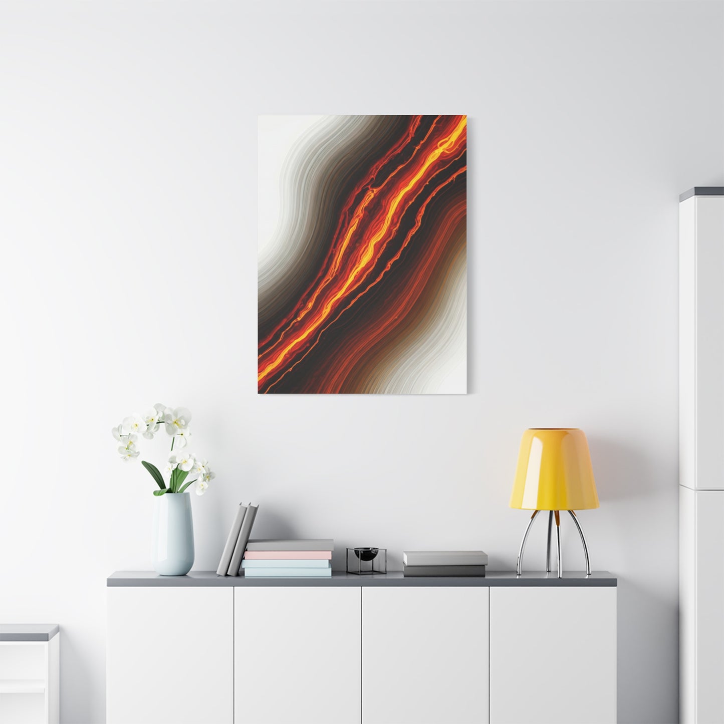 Molten Flow Abstract Wall Art & Canvas Prints