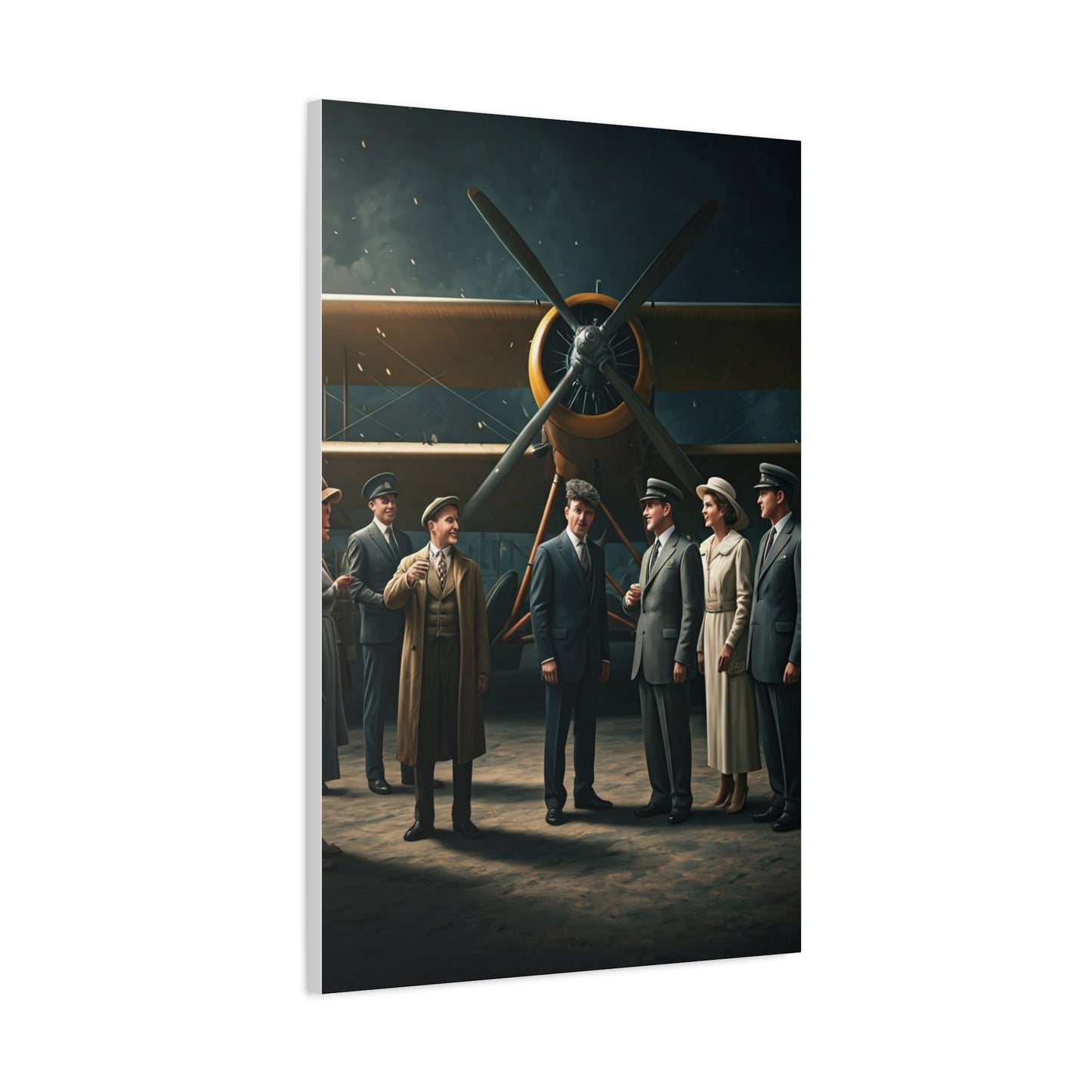 Golden Era Aviation Gathering Wall Art & Canvas Prints