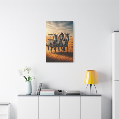 Zebra Spirit Herd Wall Art & Canvas Prints