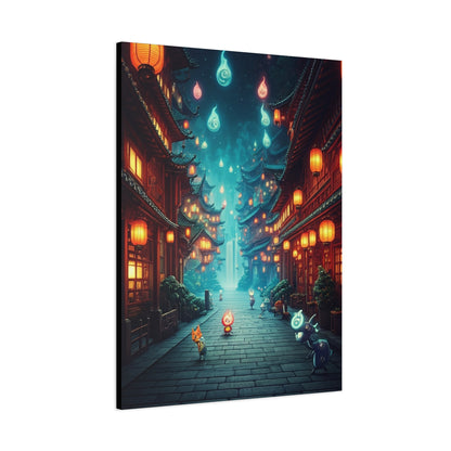 Lantern Spirit Alley Wall Art & Canvas Prints