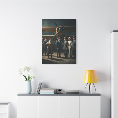 Golden Era Aviation Gathering Wall Art & Canvas Prints