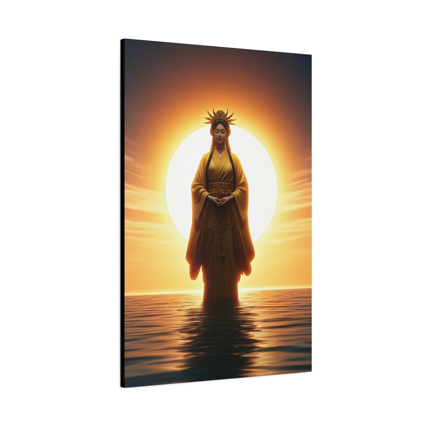 Golden Horizon Goddess Wall Art & Canvas Prints