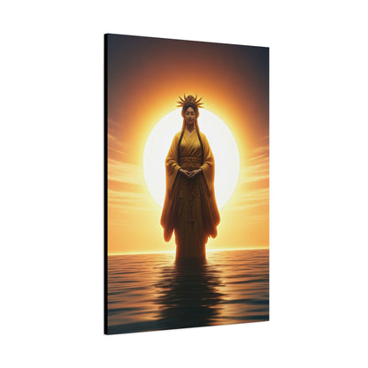 Golden Horizon Goddess Wall Art & Canvas Prints