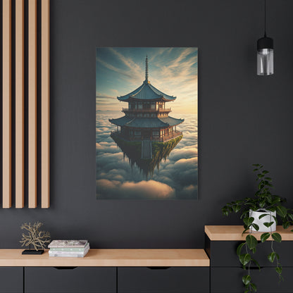Floating Temple in the Clouds Wall Art & Canvas Prints