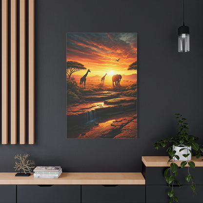 Sunset Wings Over Water Wall Art & Canvas Prints