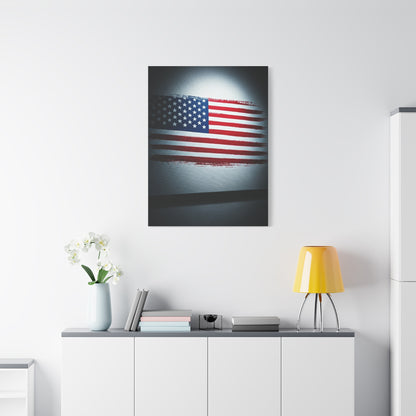 Modern Framed Stars and Stripes Wall Art & Canvas Prints