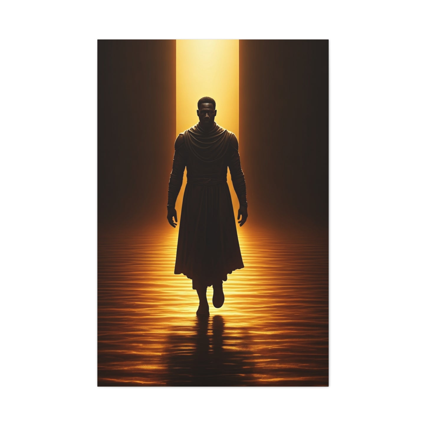 Radiant Path Silhouette Wall Art & Canvas Prints