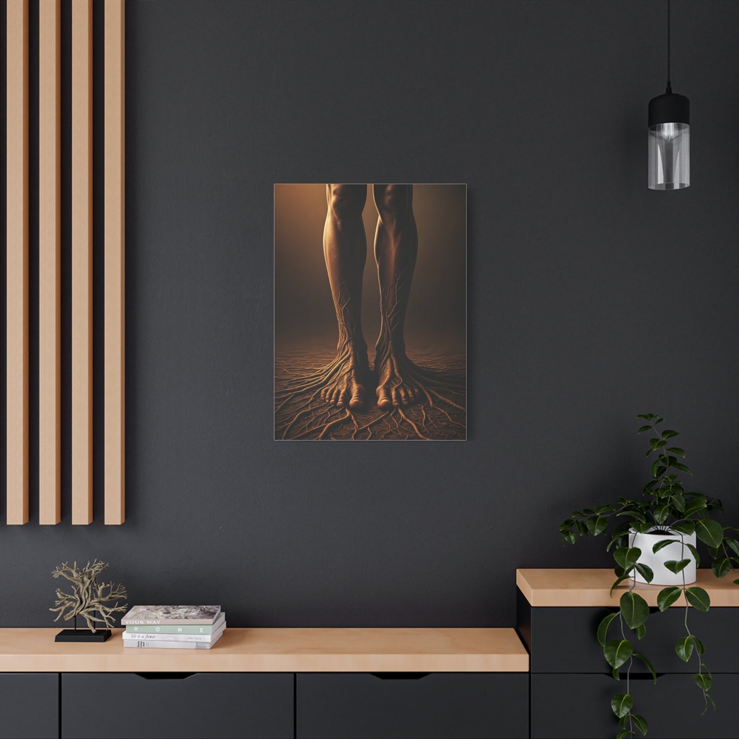 Roots of the Earth Figure Wall Art & Canvas Prints