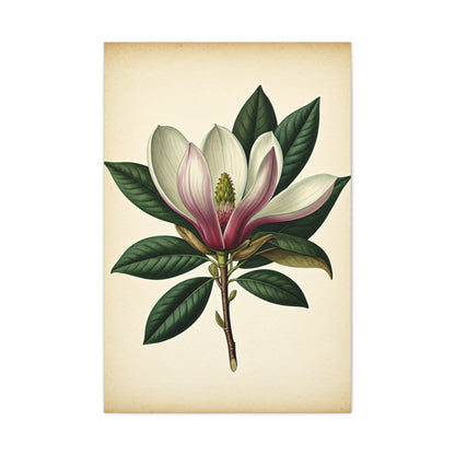 Magnolia Flower Cross Section Wall Art & Canvas Prints