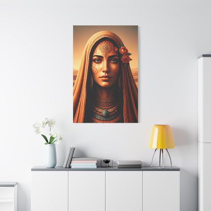 Sacred Desert Muse Portrait Wall Art & Canvas Prints