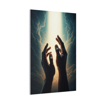 Hands Toward the Divine Wall Art & Canvas Prints