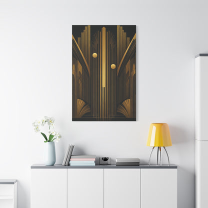 Grand Corridor Art Deco Architecture Wall Art & Canvas Prints