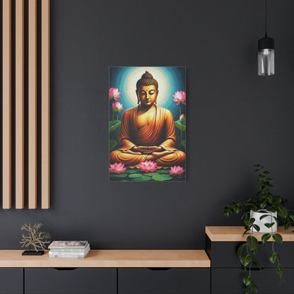 Lotus Meditation Buddha Artwork Wall Art & Canvas Prints