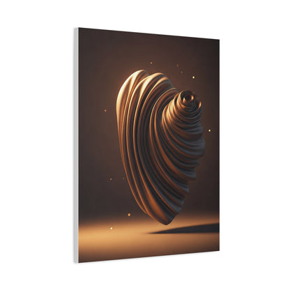 Sculpted Spiral Form Wall Art & Canvas Prints