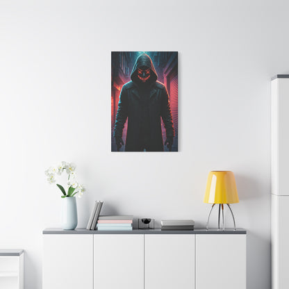 Crimson Smile Night Enforcer Wall Art & Canvas Prints
