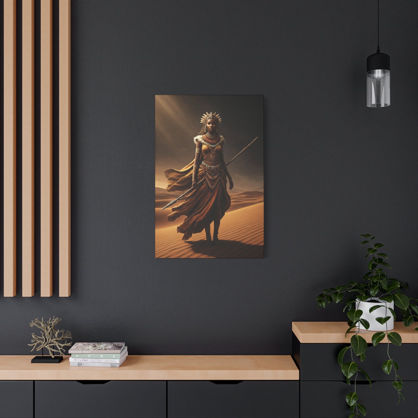 Desert Warrior Goddess Wall Art & Canvas Prints