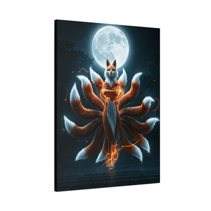 Lunar Fox Spirit Wall Art & Canvas Prints