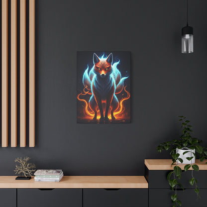 Spirit Flame Fox Wall Art & Canvas Prints