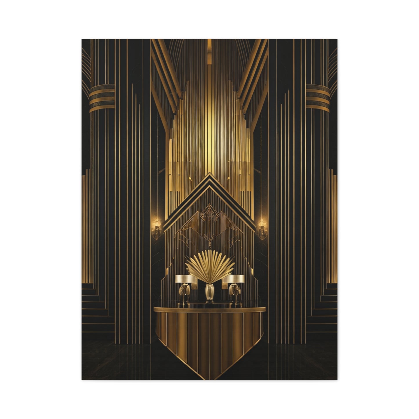 Deco Lobby Luxury Interior Wall Art & Canvas Prints