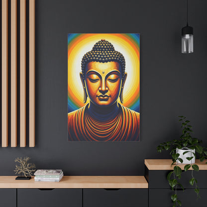Rainbow Aura Enlightenment Buddha Wall Art & Canvas Prints