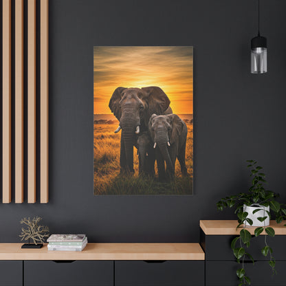 Elephant Companions Wall Art & Canvas Prints