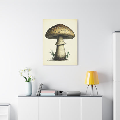 Woodland Toadstool Illustration Wall Art & Canvas Prints