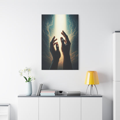 Hands Toward the Divine Wall Art & Canvas Prints