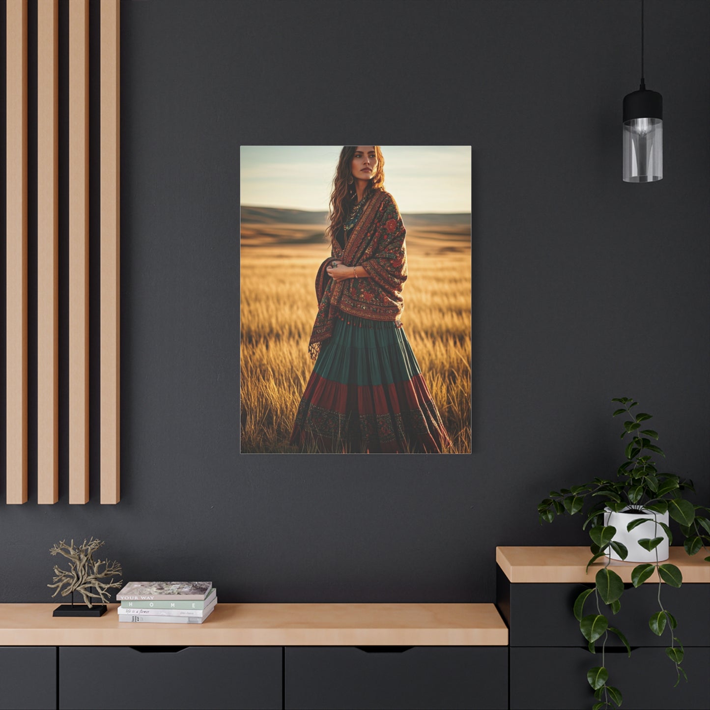 Golden Prairie Bohemian Muse Wall Art & Canvas Prints