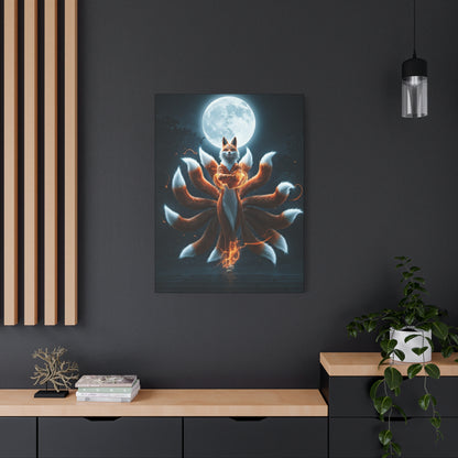 Lunar Fox Spirit Wall Art & Canvas Prints