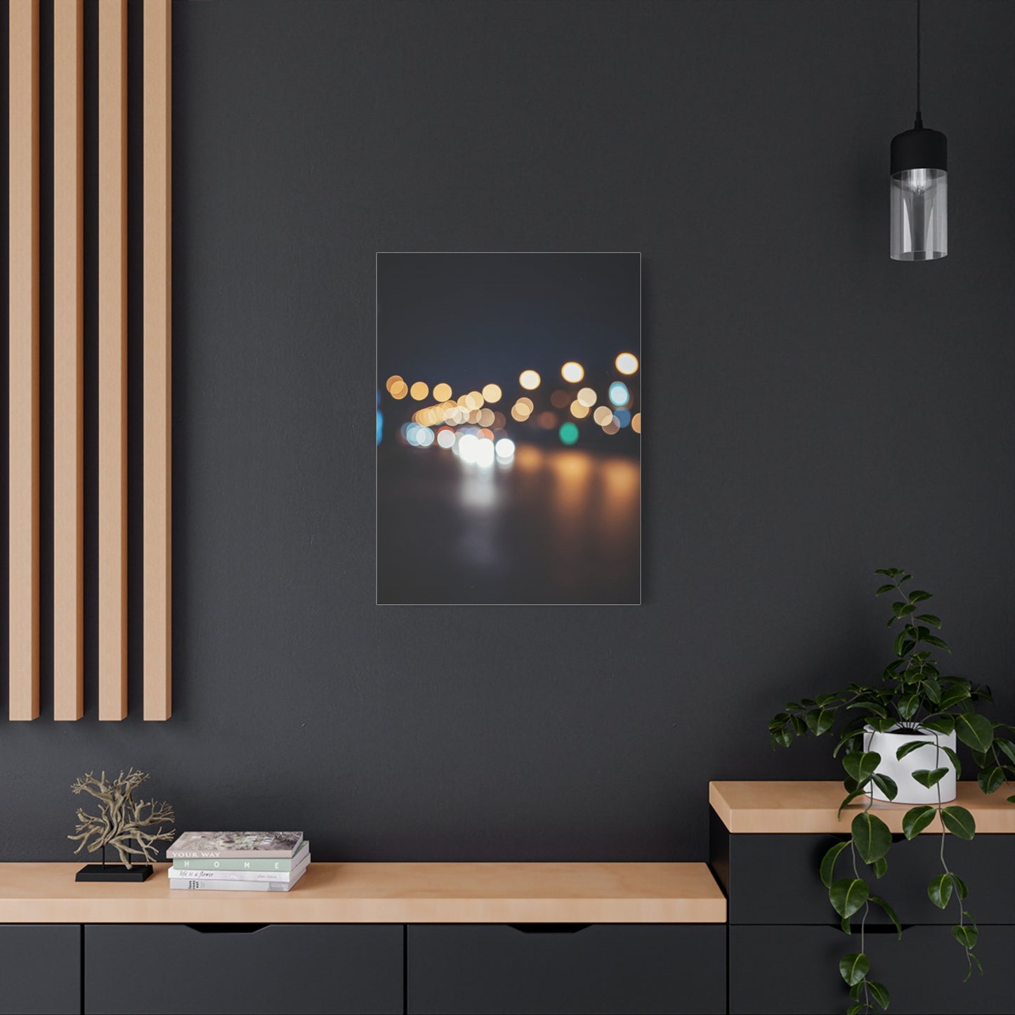 Abstract City Lights Bokeh Wall Art & Canvas Prints