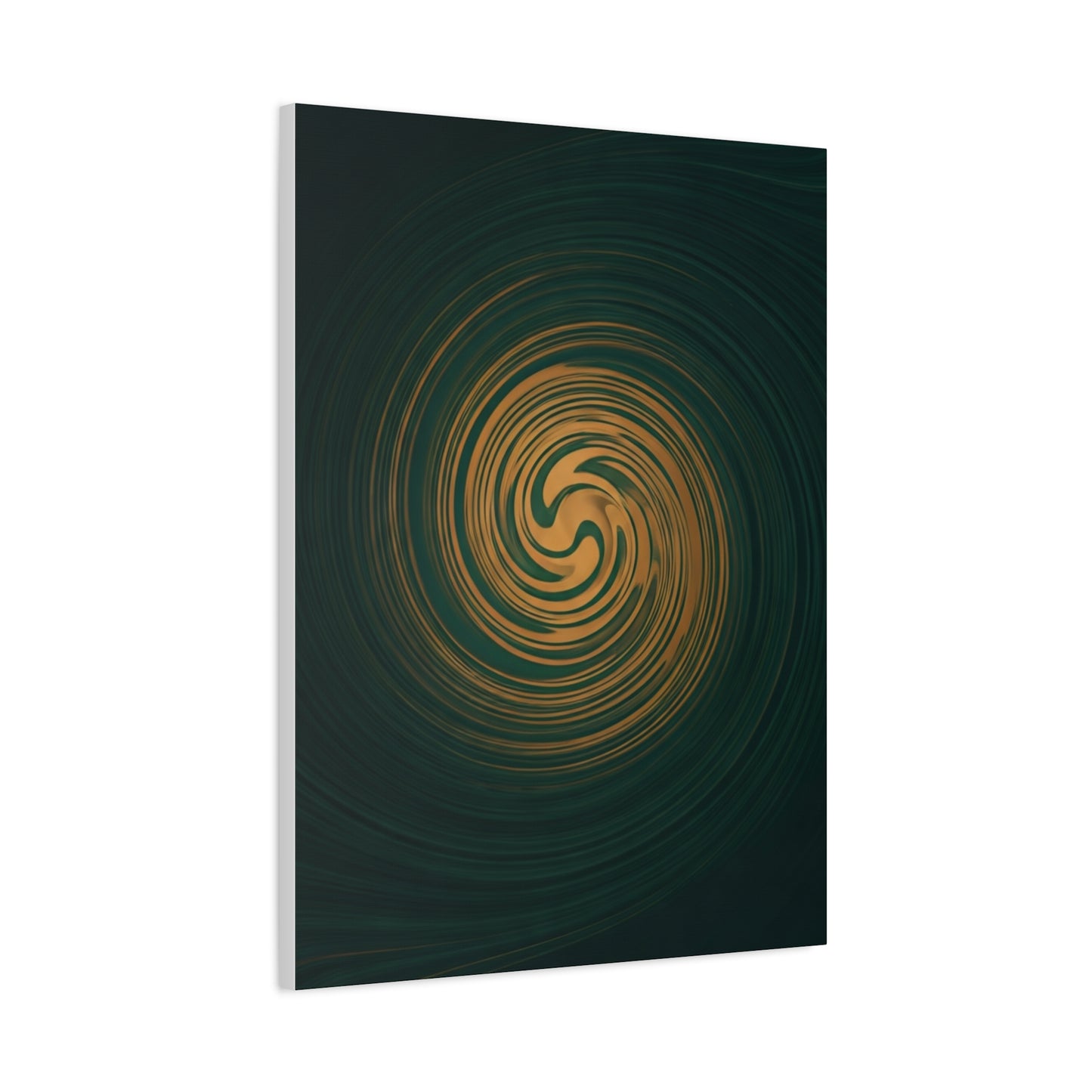 Golden Abyss Spiral Wall Art & Canvas Prints