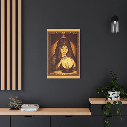 Mystic Candle Seer Wall Art & Canvas Prints