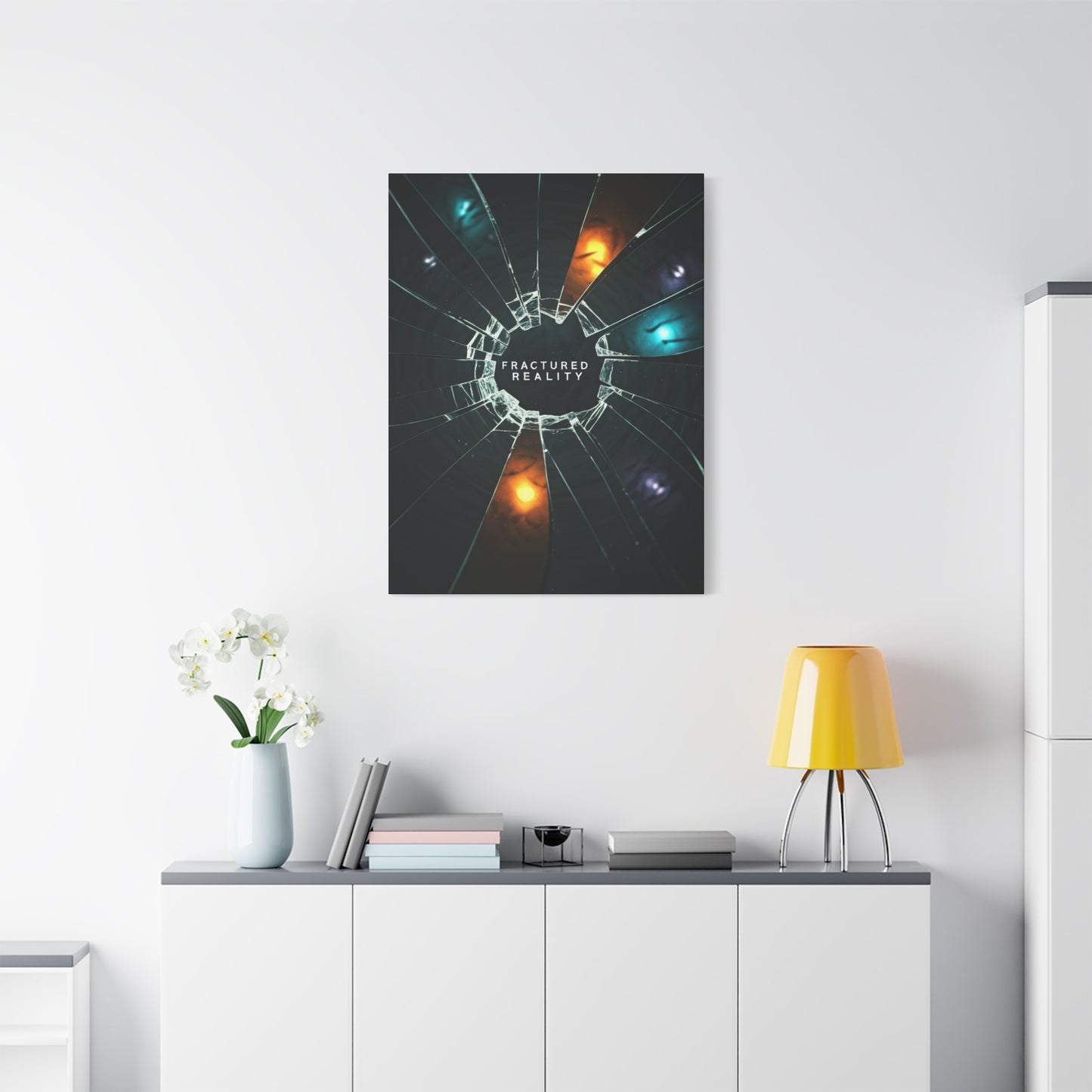 Fractured Reality Concept Wall Art & Canvas Prints