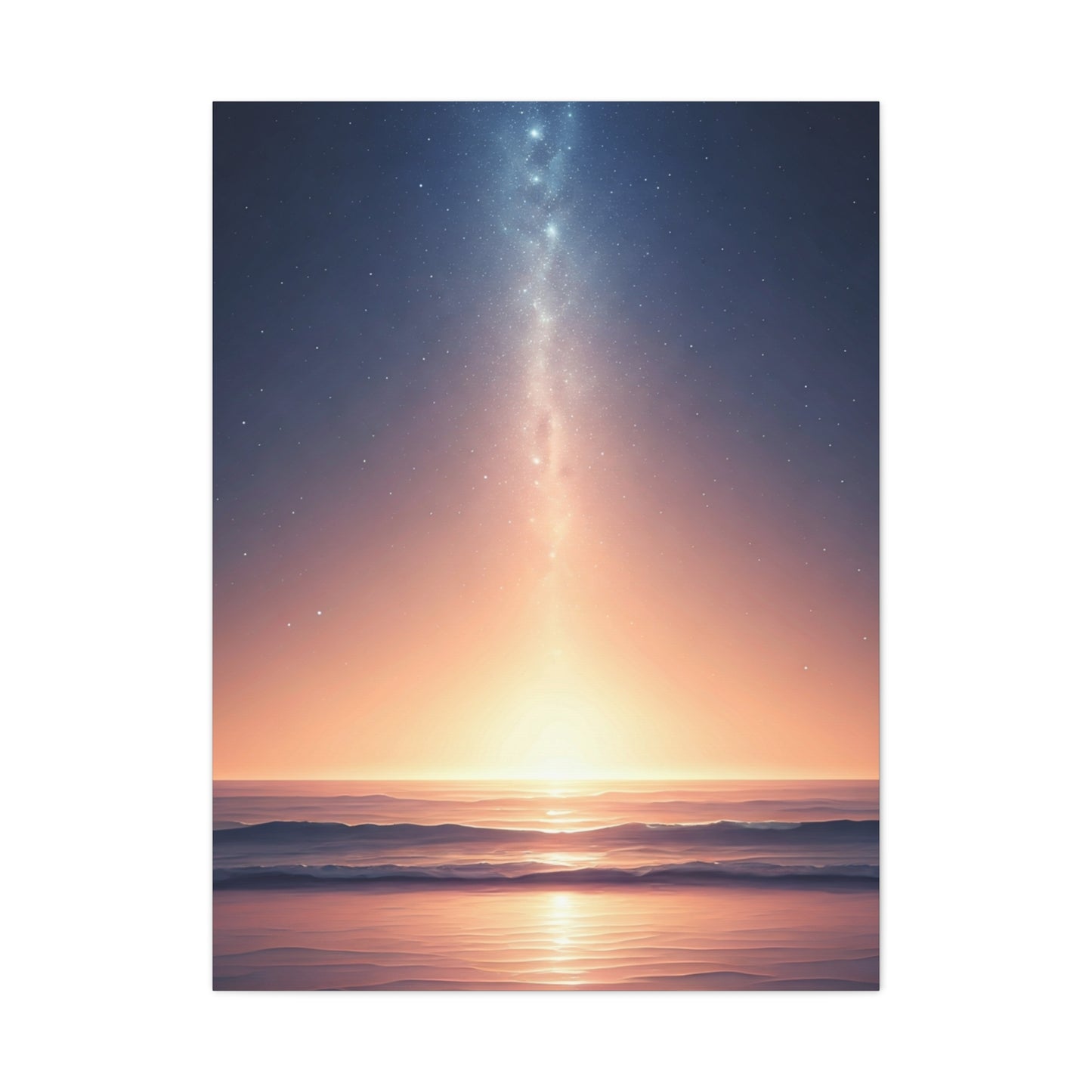 Celestial Path Over Calm Ocean Wall Art & Canvas Prints