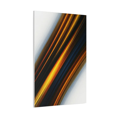 Golden Velocity Stream Wall Art & Canvas Prints