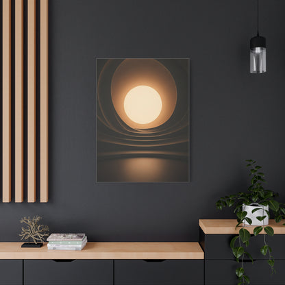 Radiant Sun Orb Reflection Wall Art & Canvas Prints