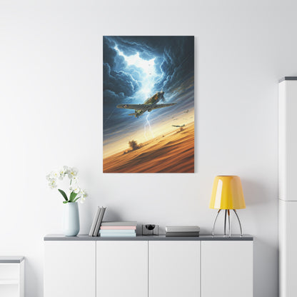 Lightning Run Combat Flight Wall Art & Canvas Prints