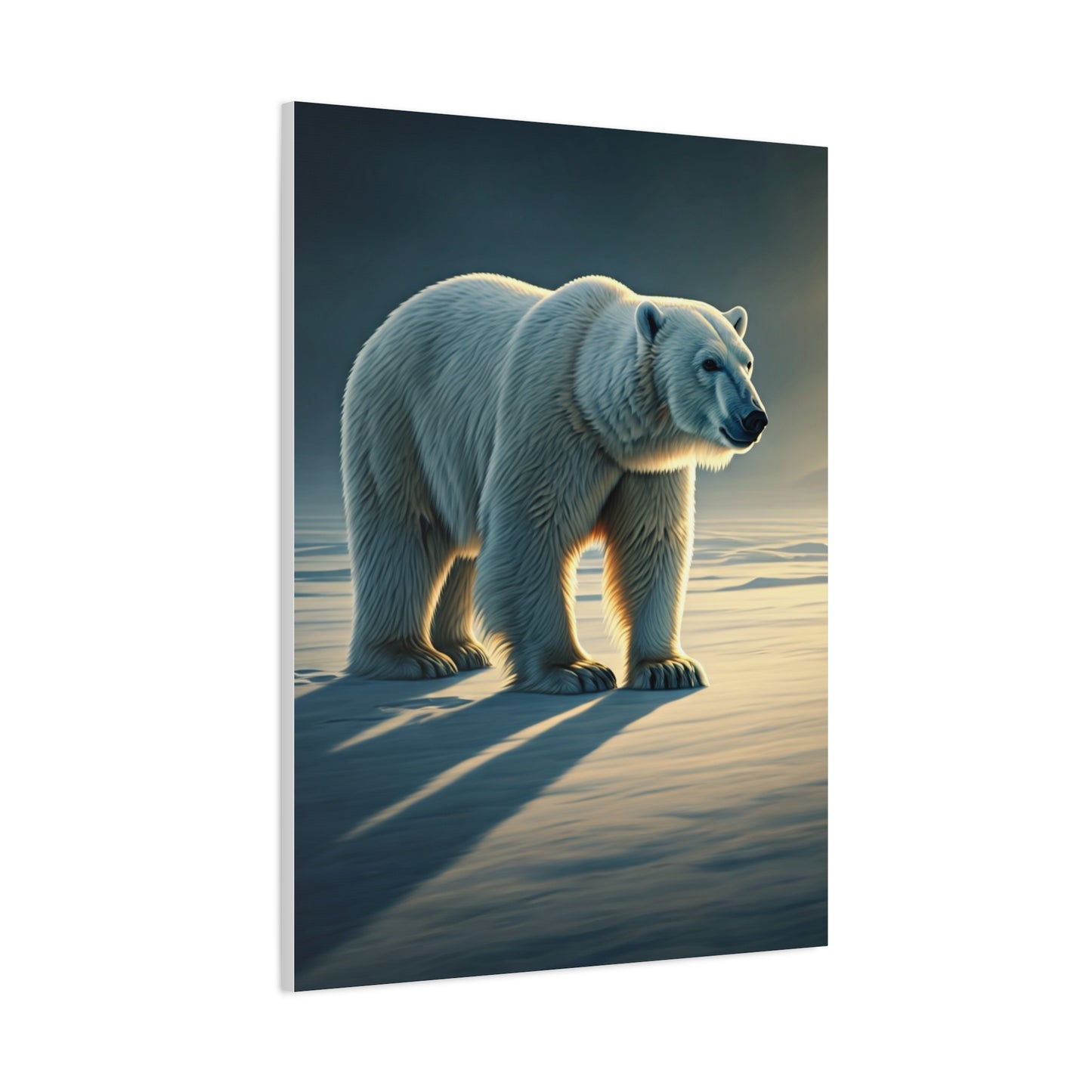 Arctic Glow Polar Bear Wall Art & Canvas Prints