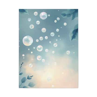 Floating Bubbles Tranquility Wall Art & Canvas Prints