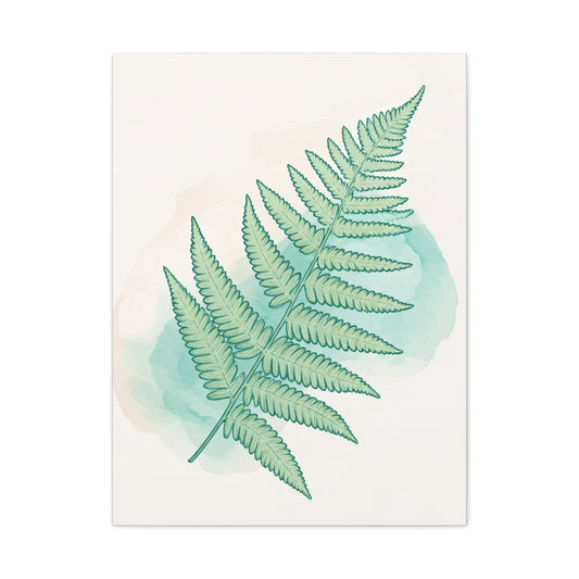 Soft Fern Botanical Study Wall Art & Canvas Prints