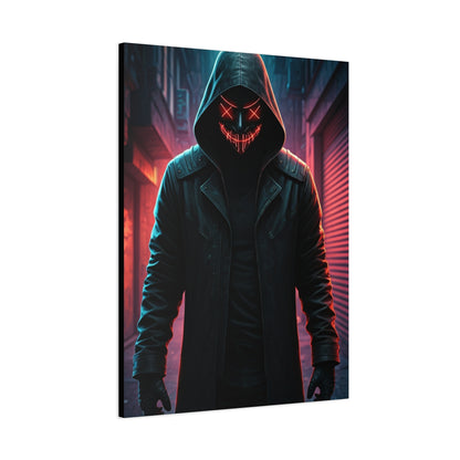 Crimson Smile Night Enforcer Wall Art & Canvas Prints