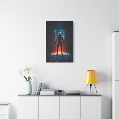 Digital Ascension Warrior Wall Art & Canvas Prints