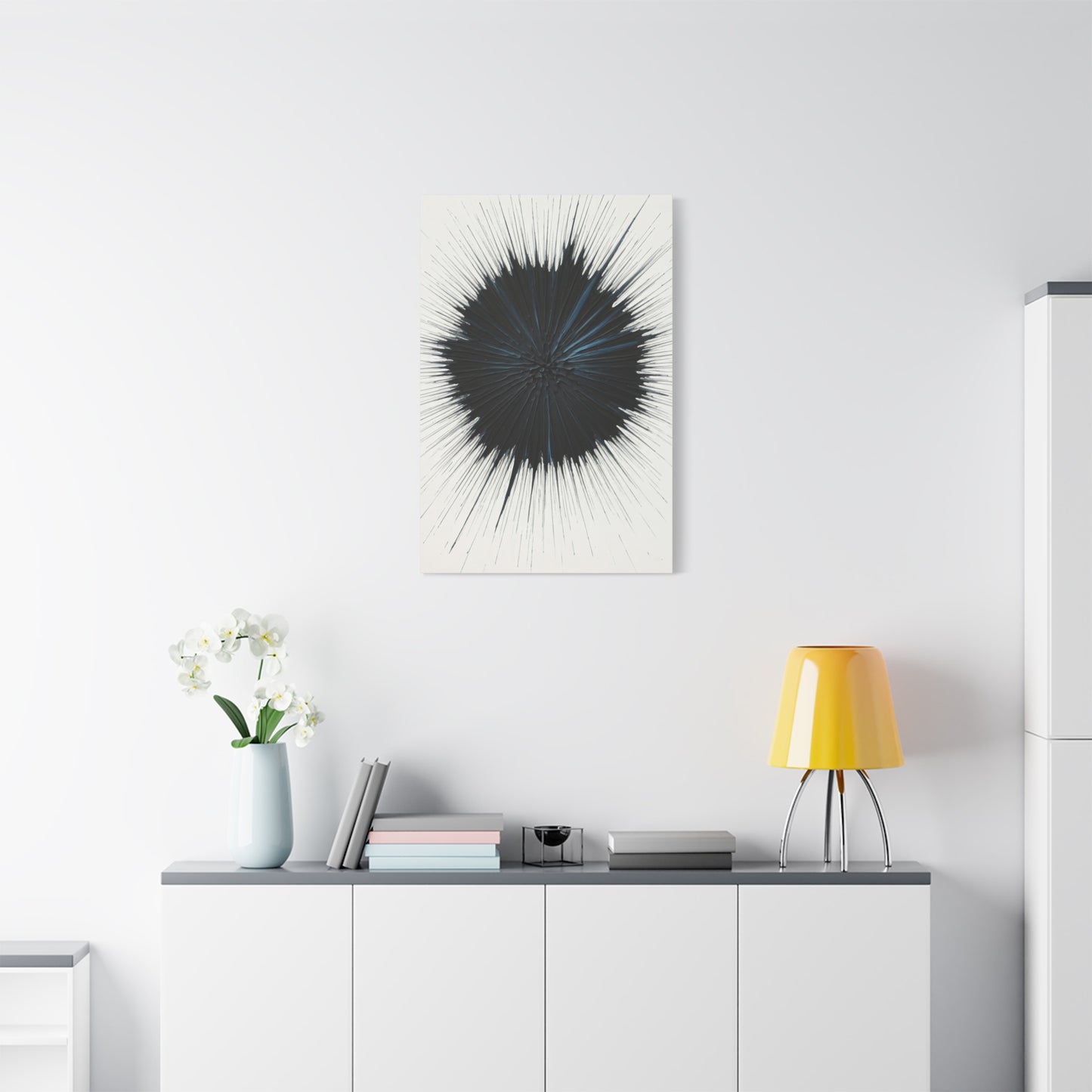 Obsidian Impact Field Wall Art & Canvas Prints