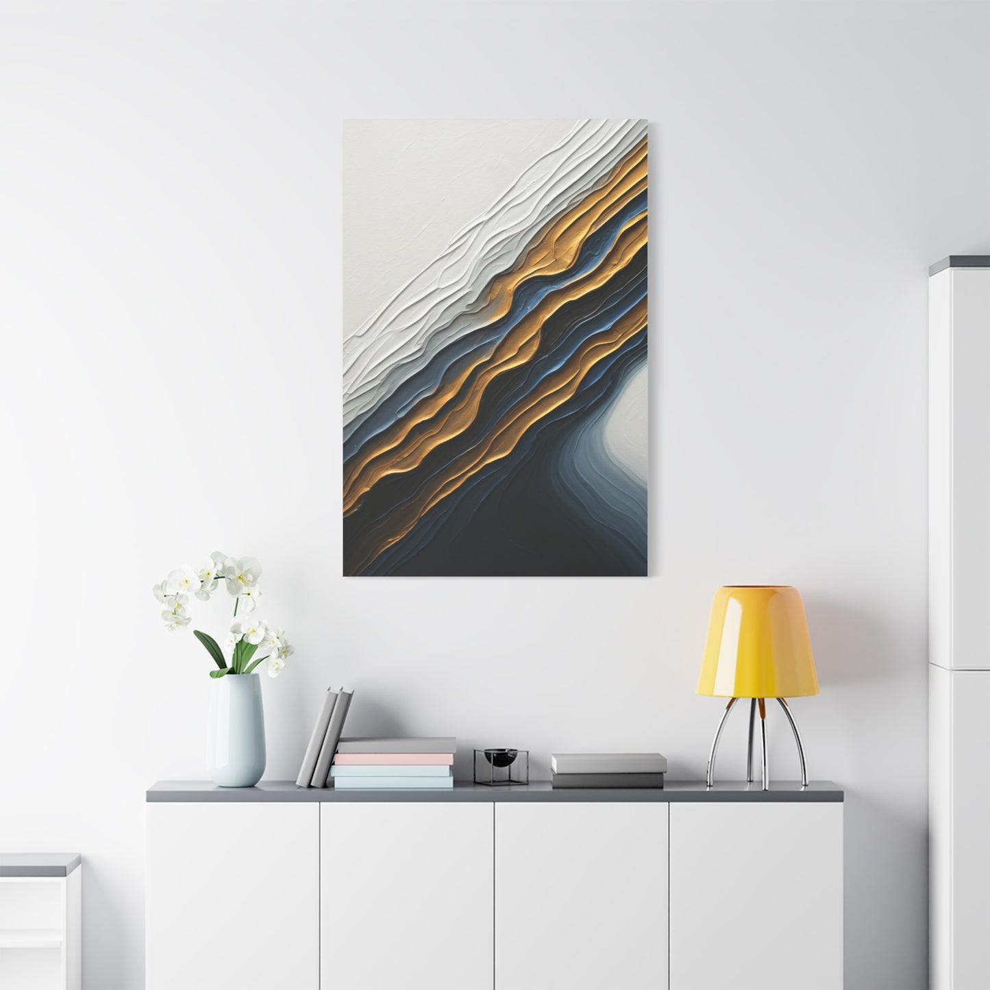 Golden Contours Wall Art & Canvas Prints